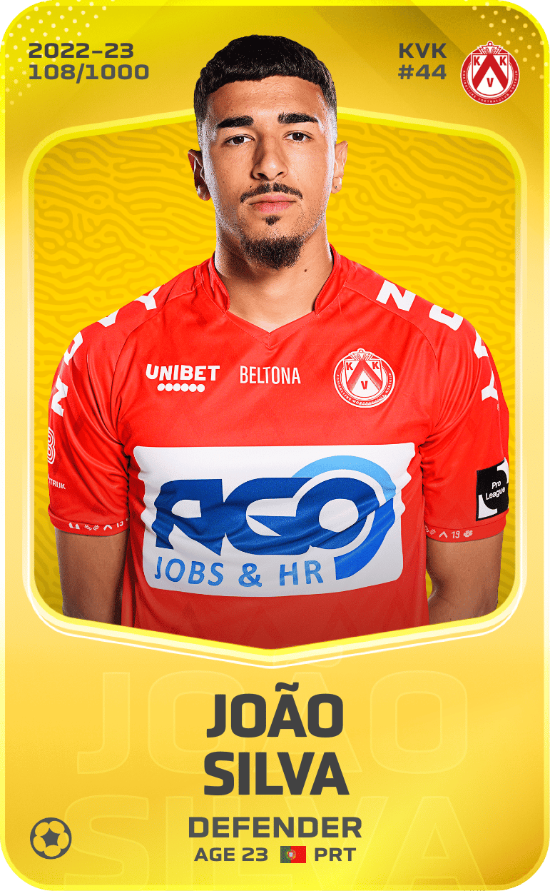 João Silva 2022-23 • Limited 108/1000