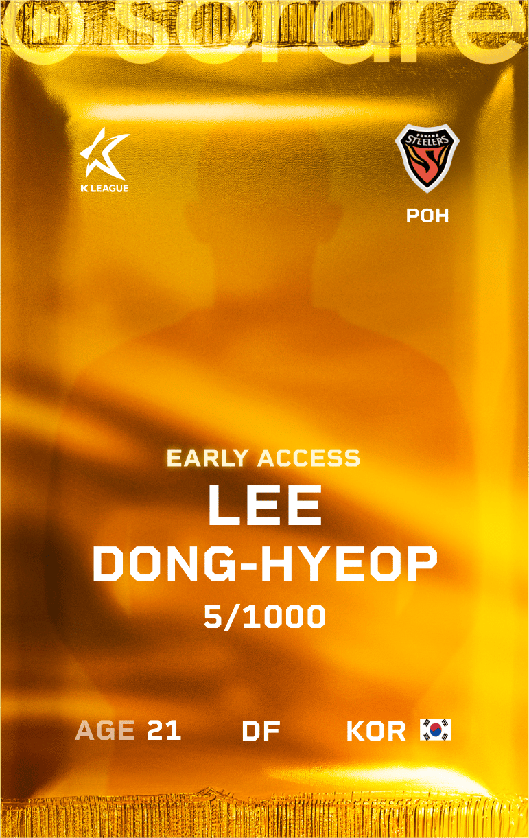 Lee Dong-Hyeop 2025-26 • Limited 5/1000