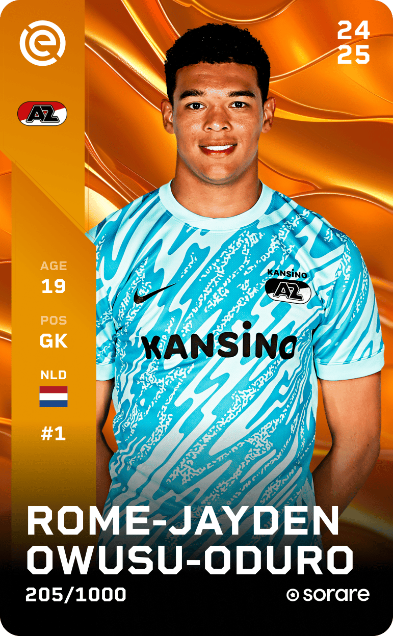 Rome-Jayden Owusu-Oduro 2024-25 • Limited 205/1000