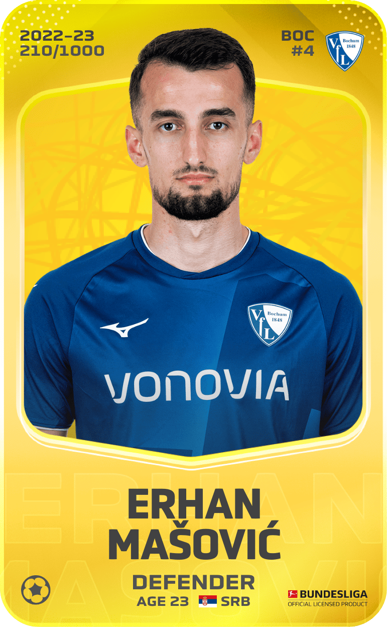 Erhan Mašović 2022-23 • Limited 210/1000