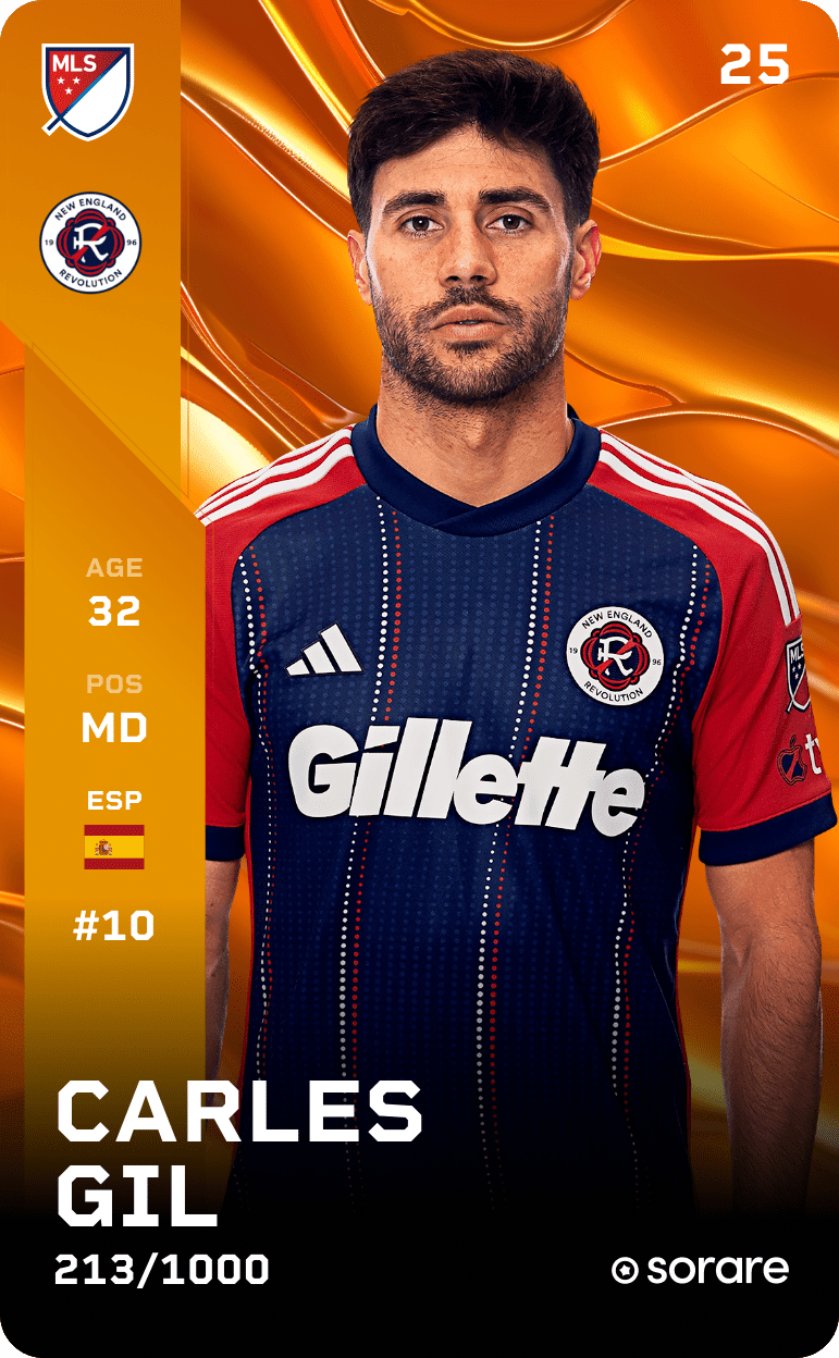 Carles Gil 2025-26 • Limited 213/1000