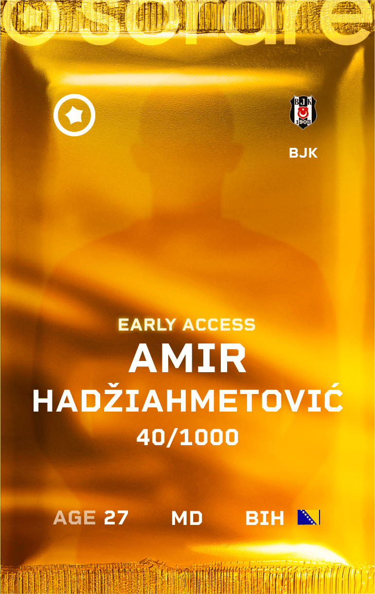 Amir Hadžiahmetović 2024-25 • Limited 40/1000