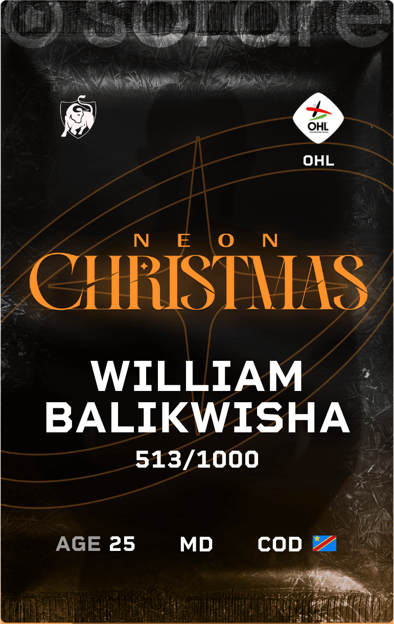 William Balikwisha 2024-25 • Limited 513/1000