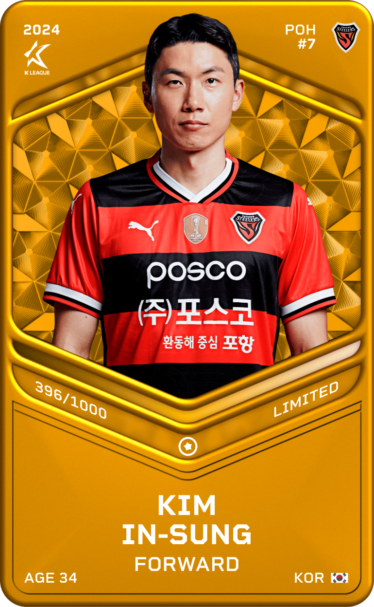 Kim In-Sung 2024-25 • Limited 396/1000
