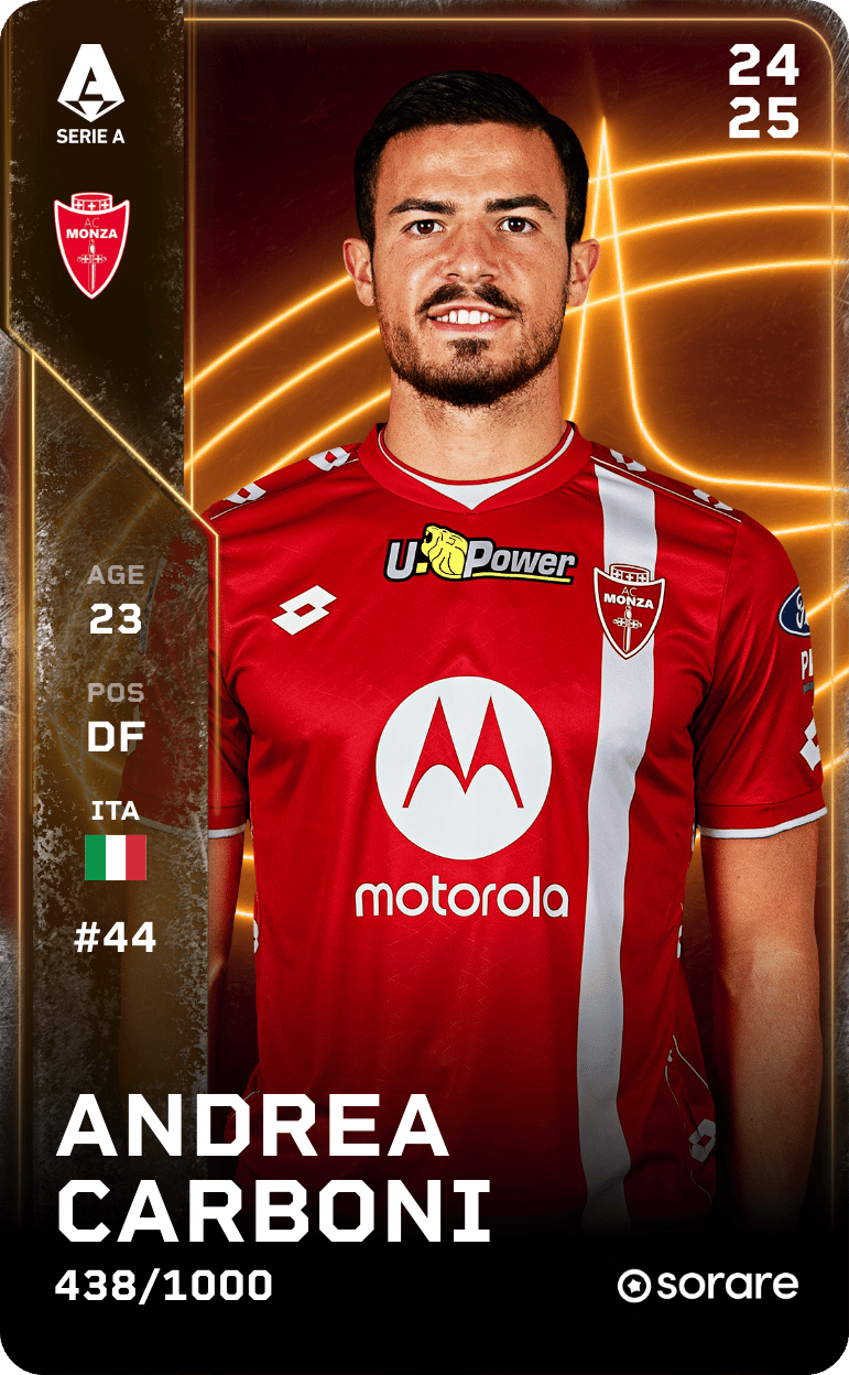Andrea Carboni 2024-25 • Limited 438/1000