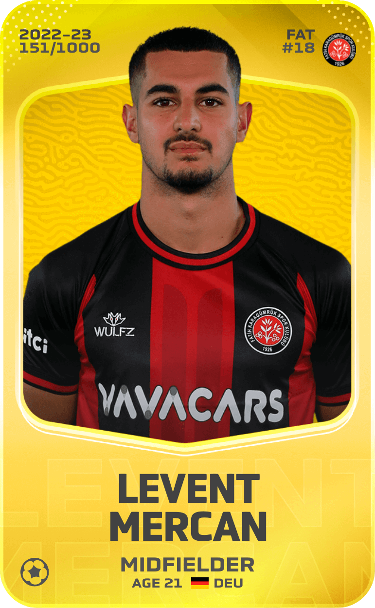 Levent Mercan 2022-23 • Limited 151/1000