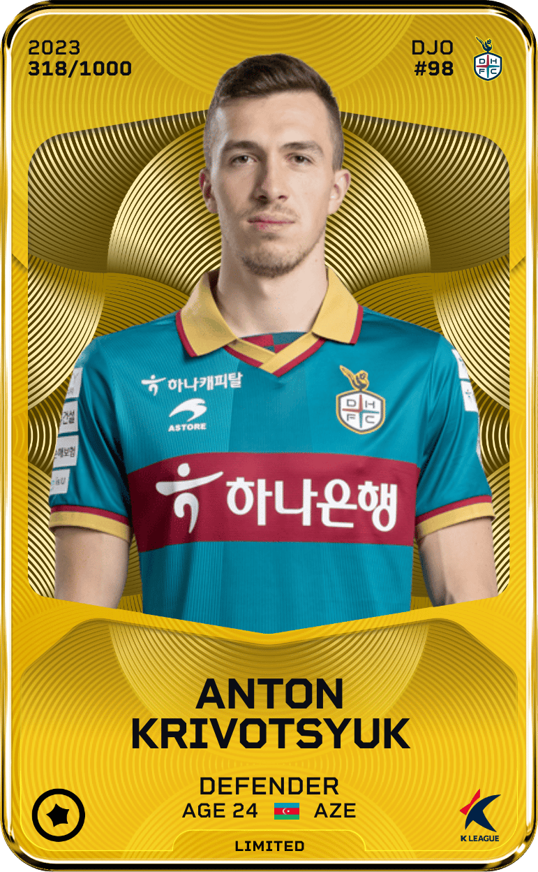 Anton Krivotsyuk 2023-24 • Limited 318/1000