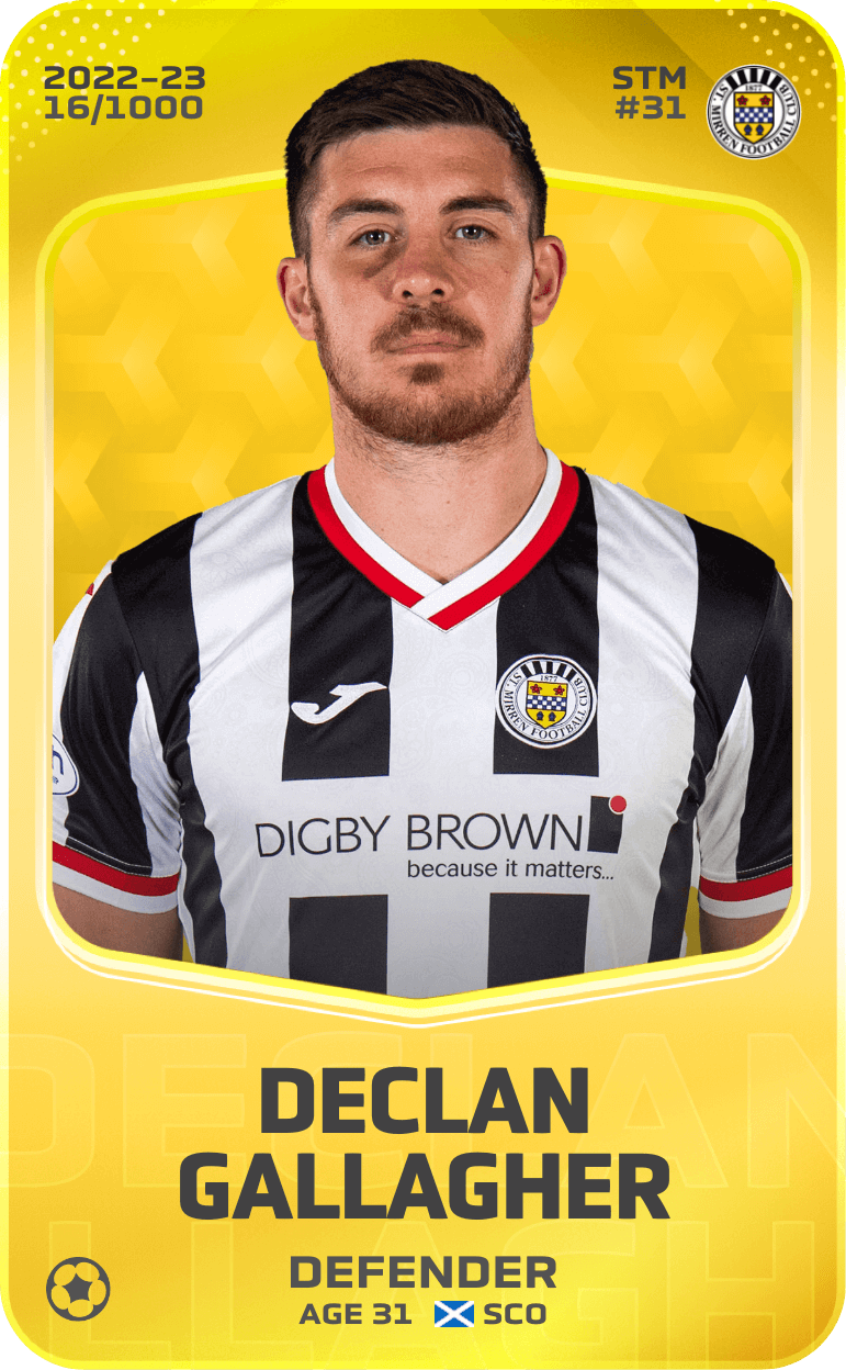 Declan Gallagher 2022-23 • Limited 16/1000