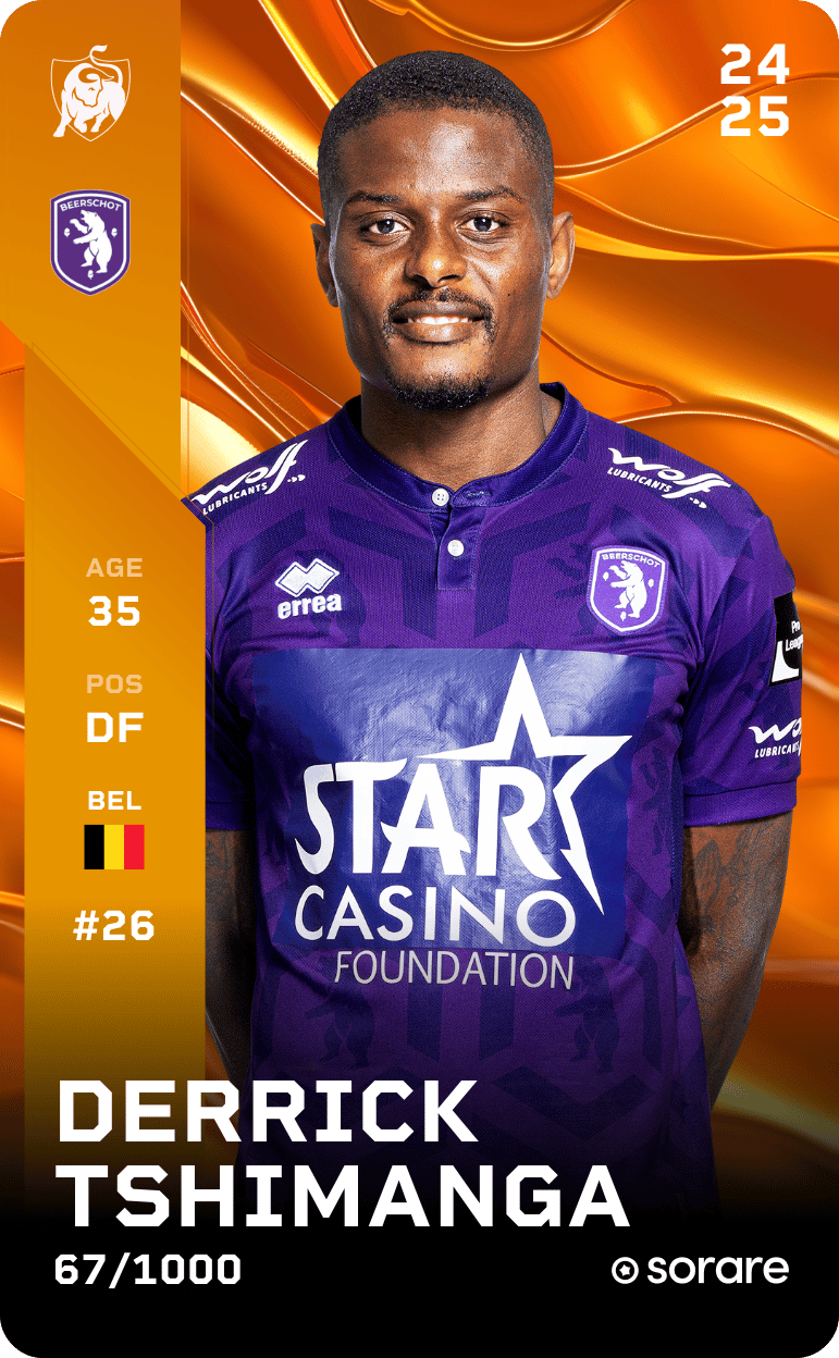Derrick Tshimanga 2024-25 • Limited 67/1000