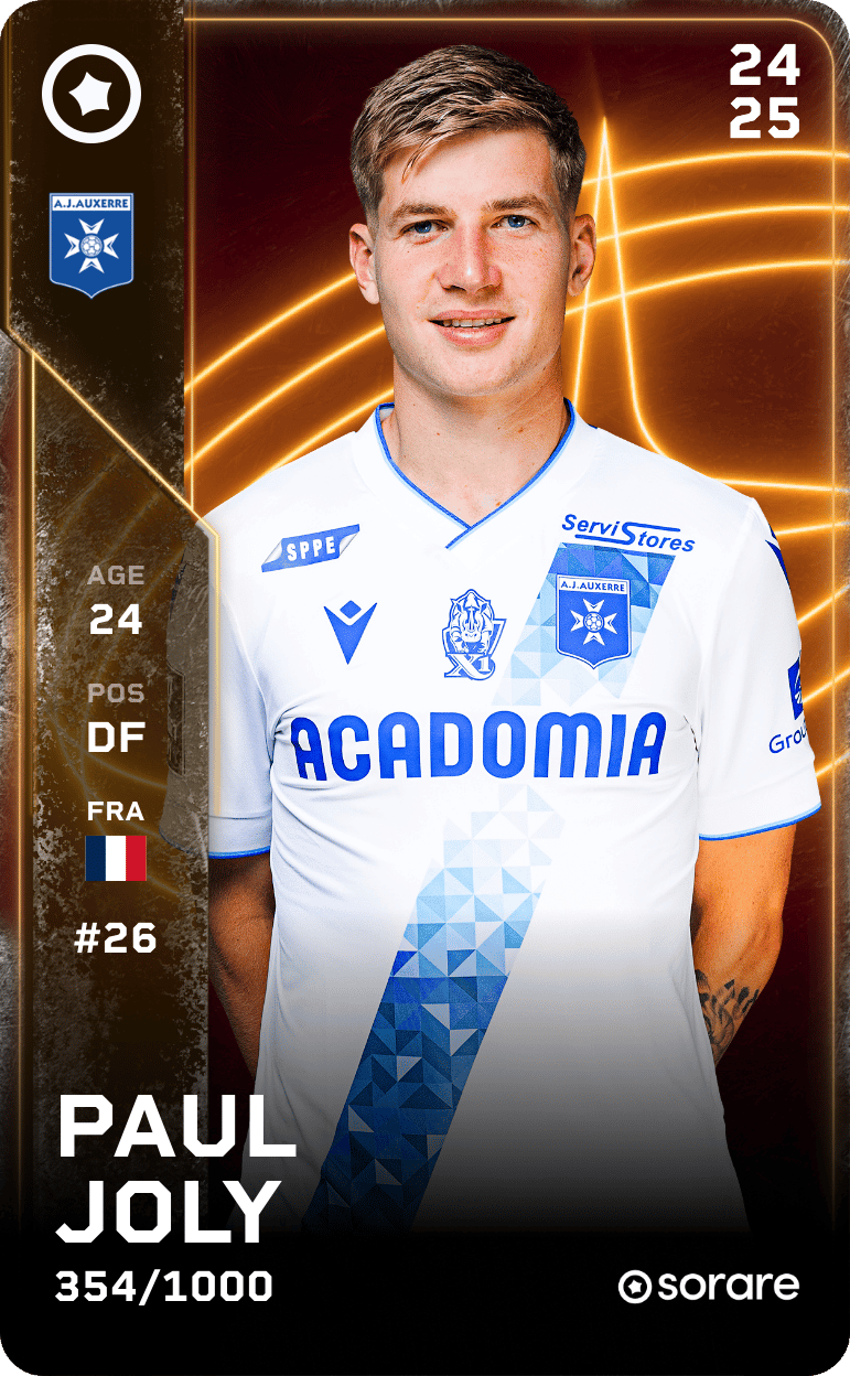 Paul Joly 2024-25 • Limited 354/1000