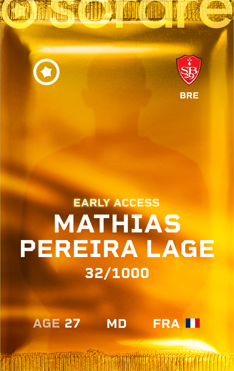 Mathias Pereira Lage 2024-25 • Limited 32/1000