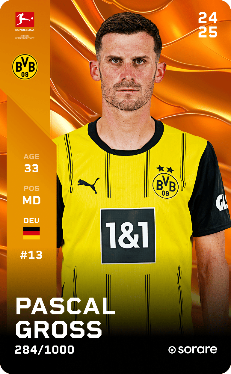 Pascal Gross 2024-25 • Limited 284/1000