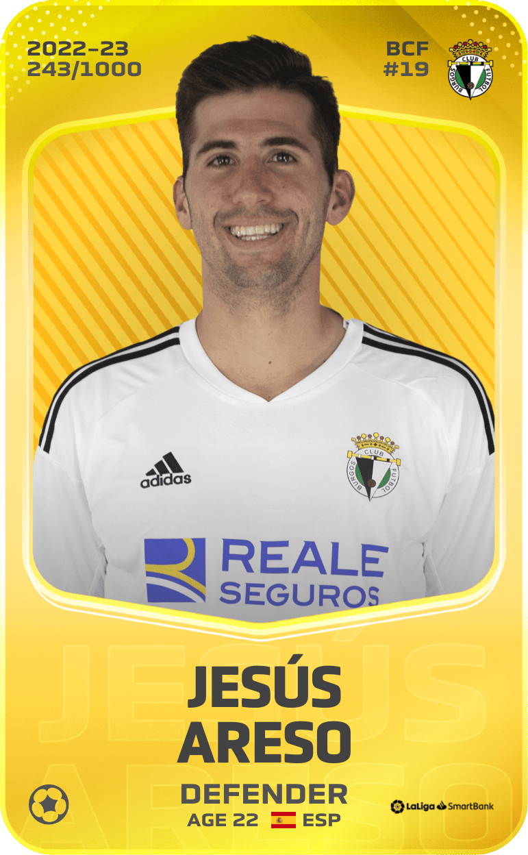 Jesús Areso 2022-23 • Limited 243/1000