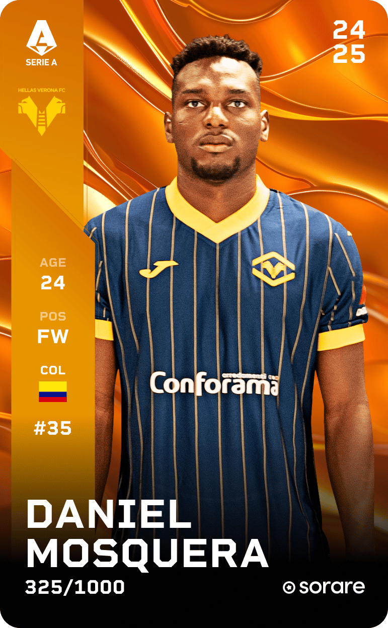 Daniel Mosquera 2024-25 • Limited 325/1000
