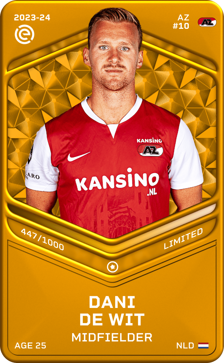 Dani de Wit 2023-24 • Limited 447/1000