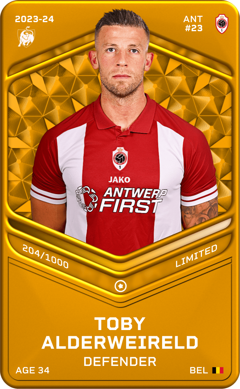 Toby Alderweireld 2023-24 • Limited 204/1000