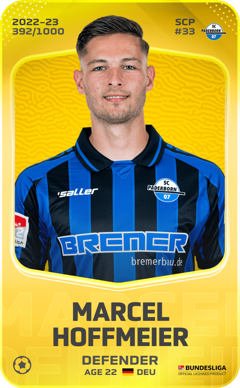 Marcel Hoffmeier 2022-23 • Limited 392/1000