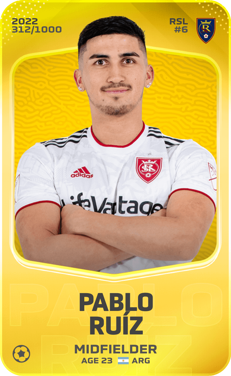 Pablo Ruíz 2022-23 • Limited 312/1000