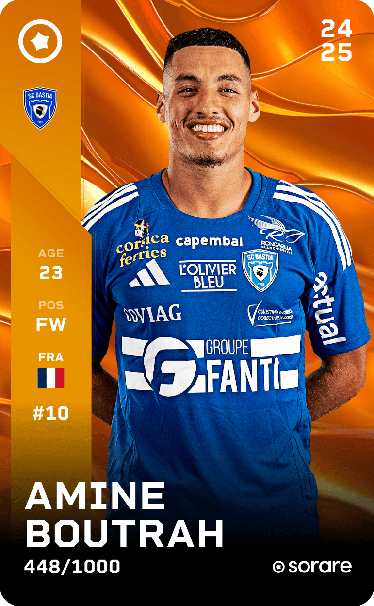 Amine Boutrah 2024-25 • Limited 448/1000