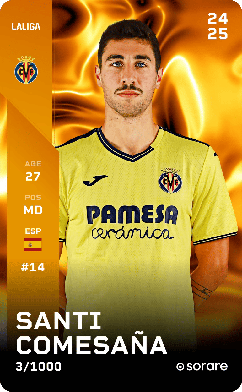 Santi Comesaña 2024-25 • Limited 3/1000