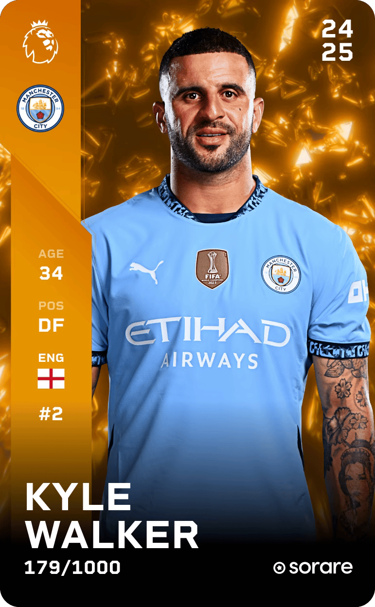 Kyle Walker 2024-25 • Limited 179/1000