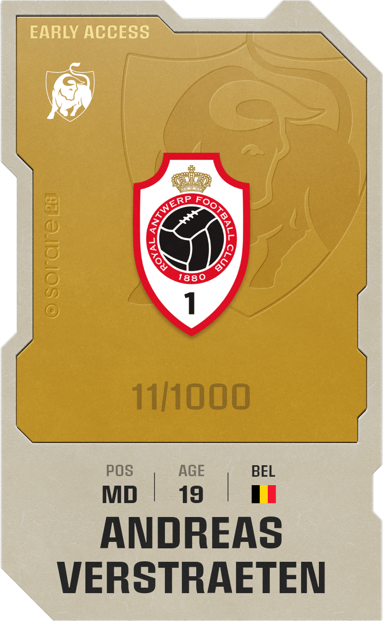 Andreas Verstraeten 2025-26 • Limited 11/1000