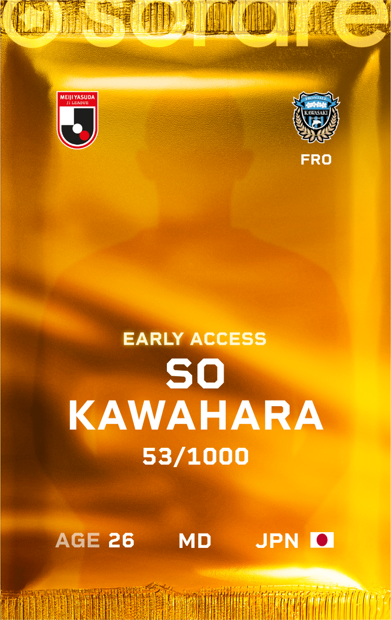 So Kawahara 2025-26 • Limited 53/1000
