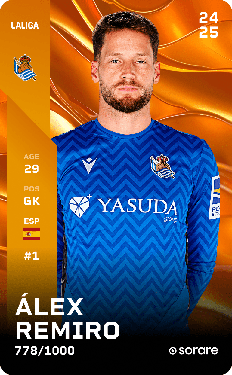 Álex Remiro 2024-25 • Limited 778/1000