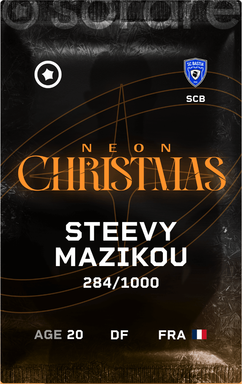Steevy Mazikou 2024-25 • Limited 284/1000