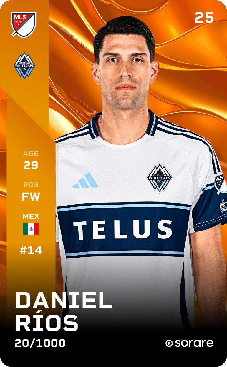 Daniel Ríos 2025-26 • Limited 20/1000