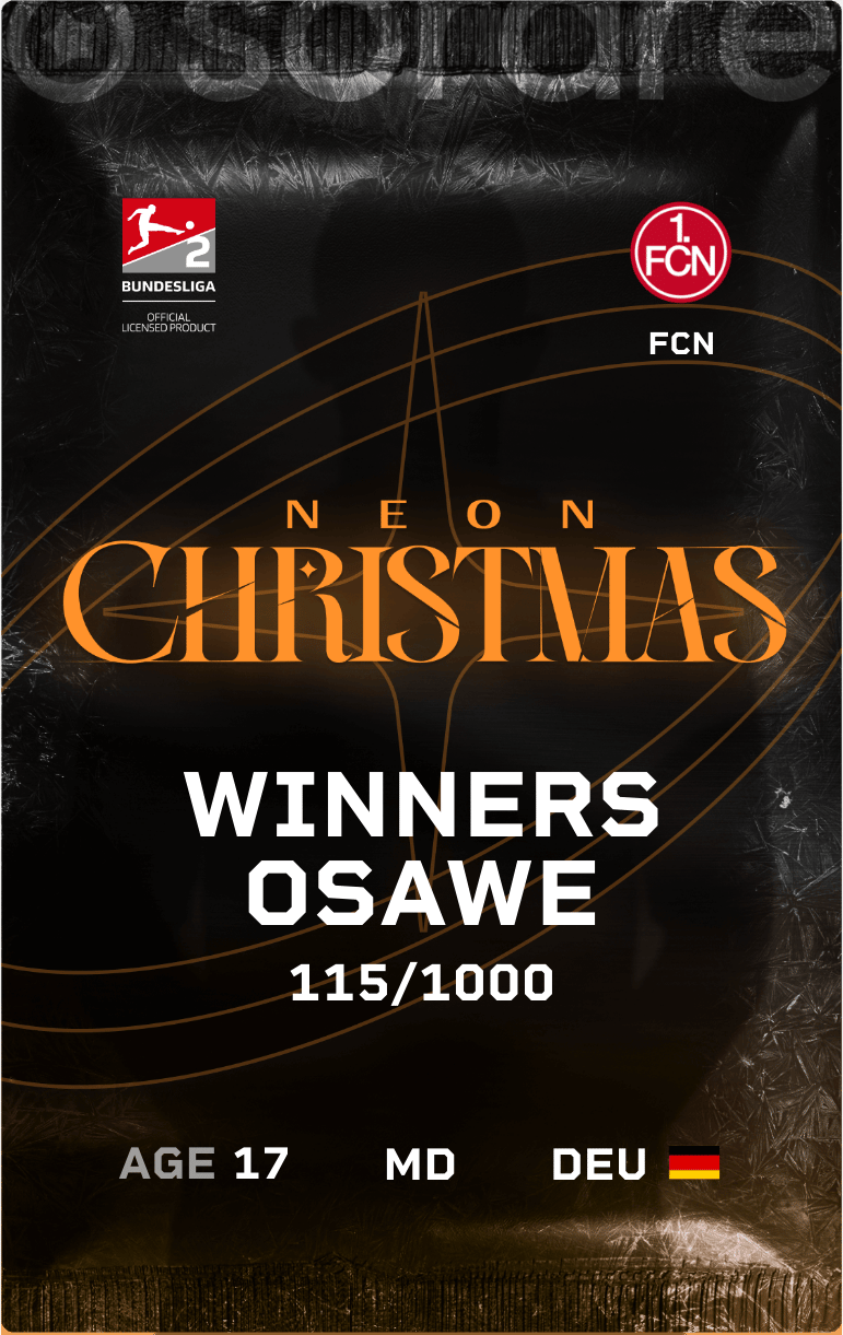 Winners Osawe 2024-25 • Limited 115/1000