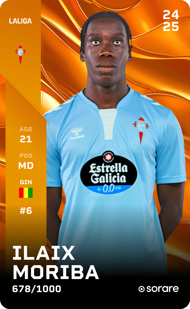 Ilaix Moriba 2024-25 • Limited 678/1000