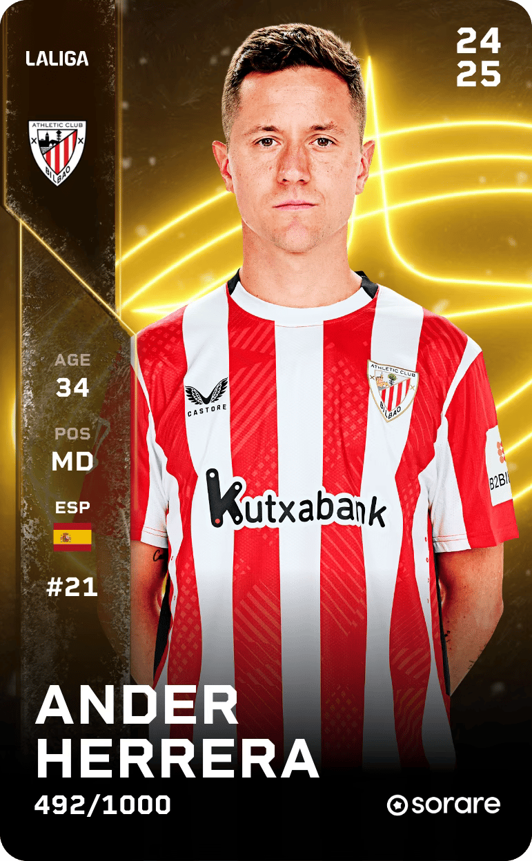 Ander Herrera 2024-25 • Limited 492/1000