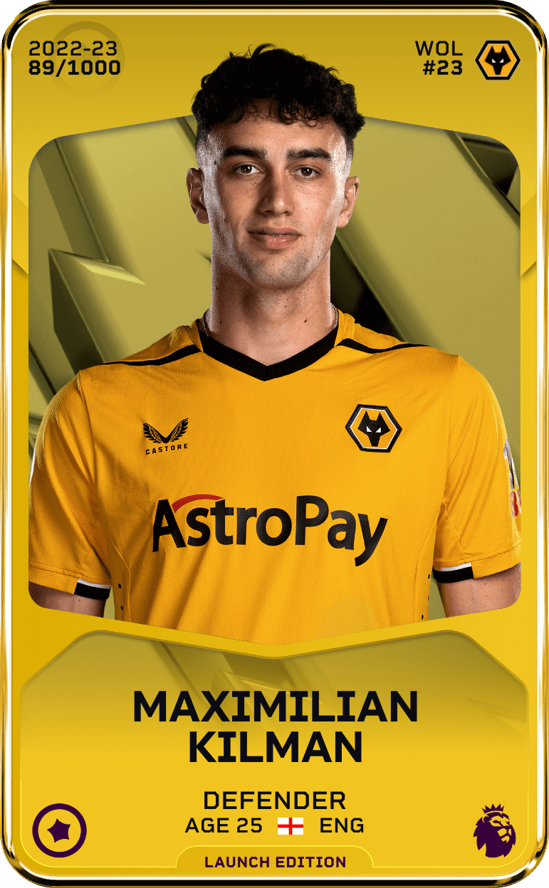 Maximilian Kilman 2022-23 • Limited 89/1000