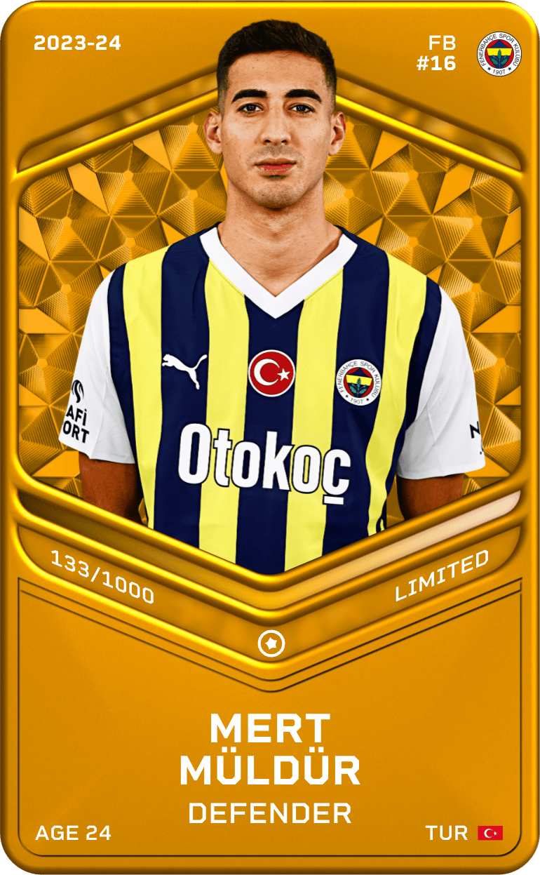 Mert Müldür 2023-24 • Limited 133/1000