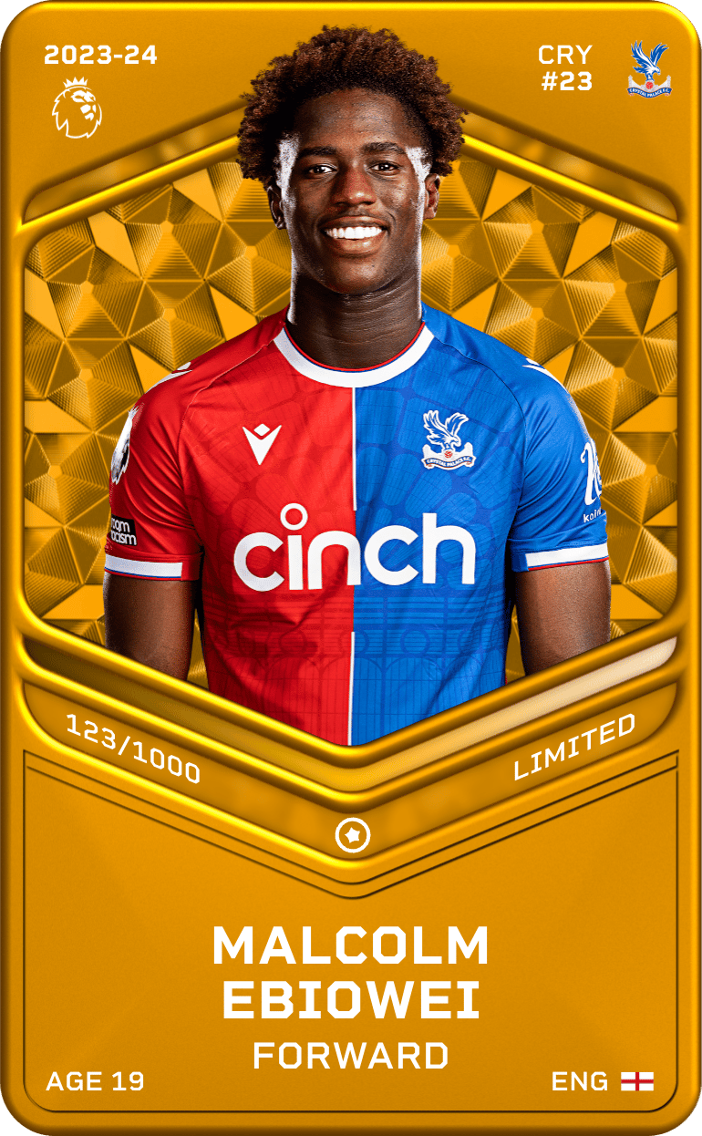 Malcolm Ebiowei 2023-24 • Limited 123/1000
