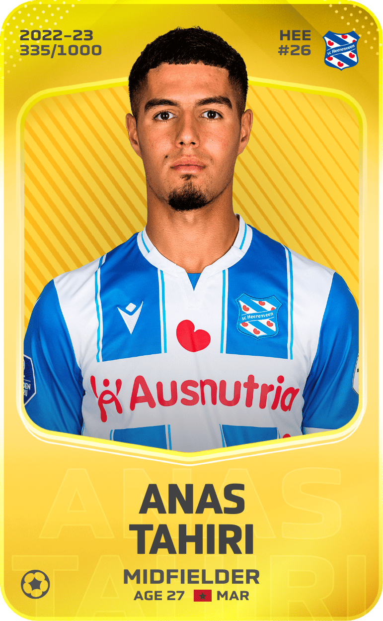Anas Tahiri 2022-23 • Limited 335/1000