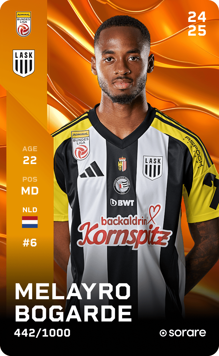 Melayro Bogarde 2024-25 • Limited 442/1000