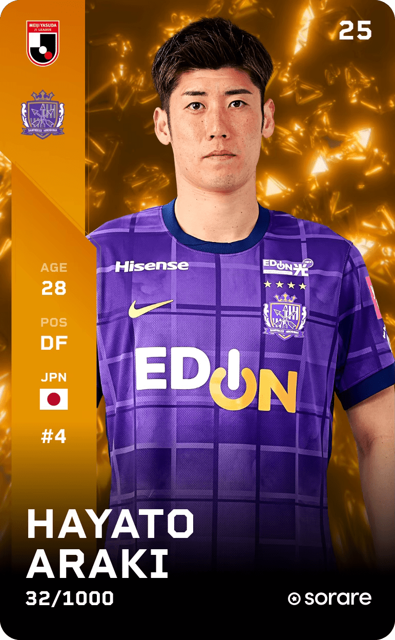 Hayato Araki 2025-26 • Limited 32/1000