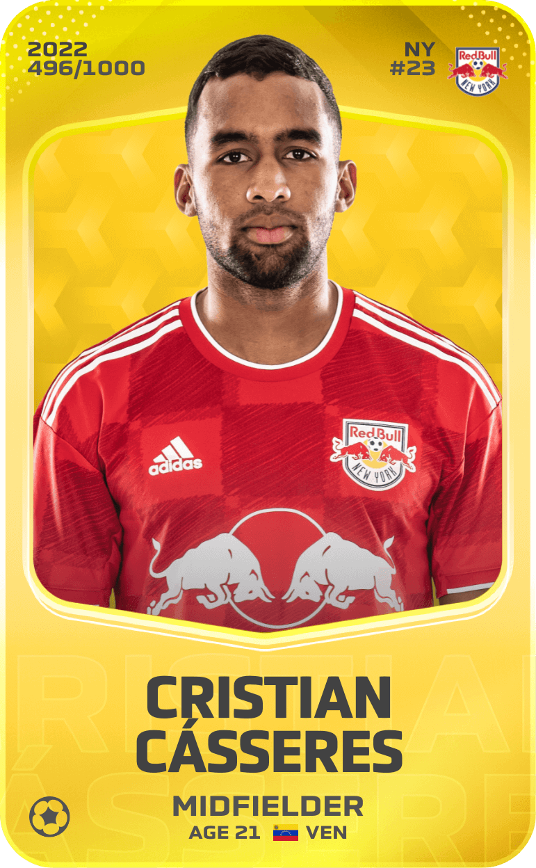 Cristian Cásseres 2022-23 • Limited 496/1000