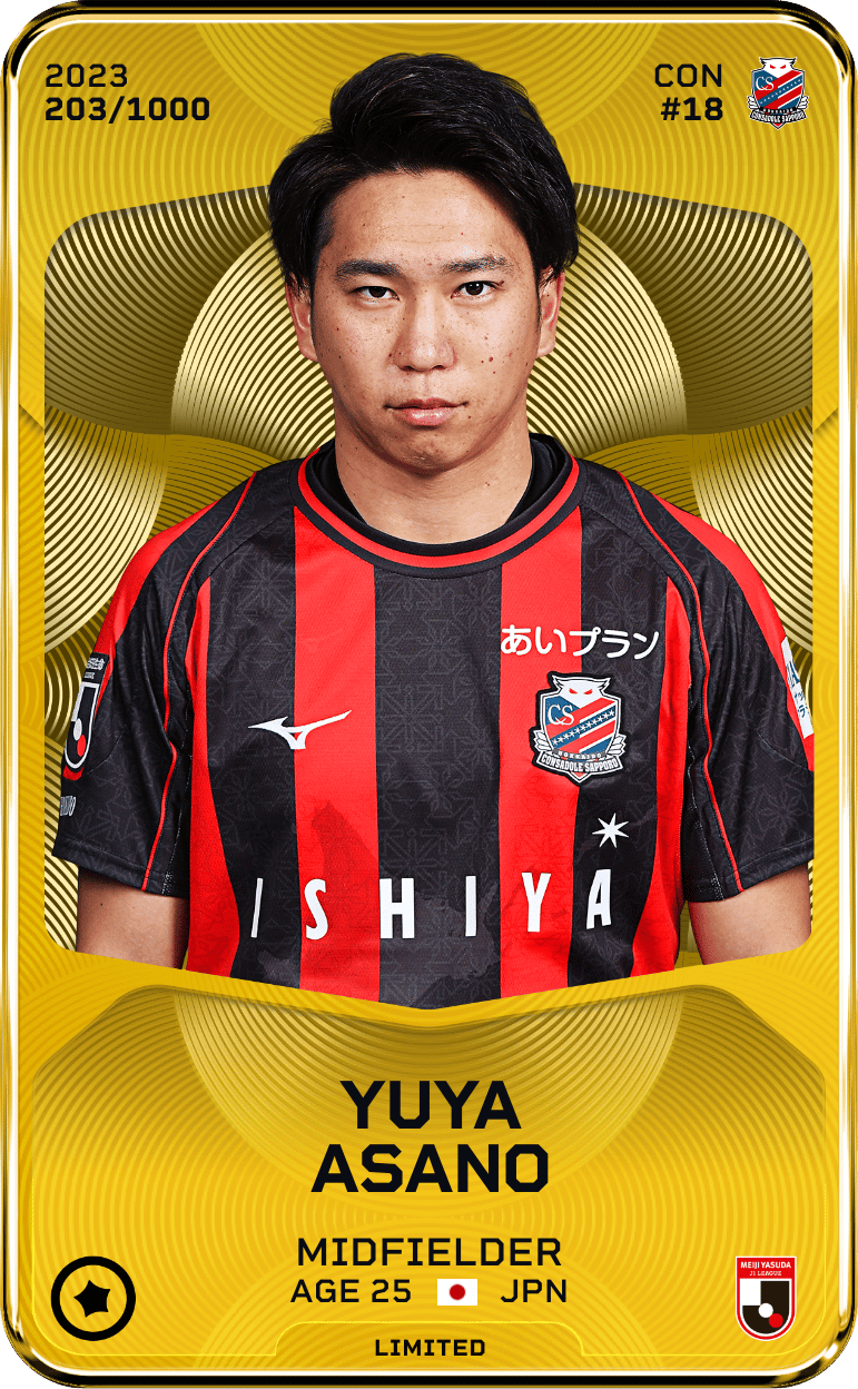 Yuya Asano 2023-24 • Limited 203/1000