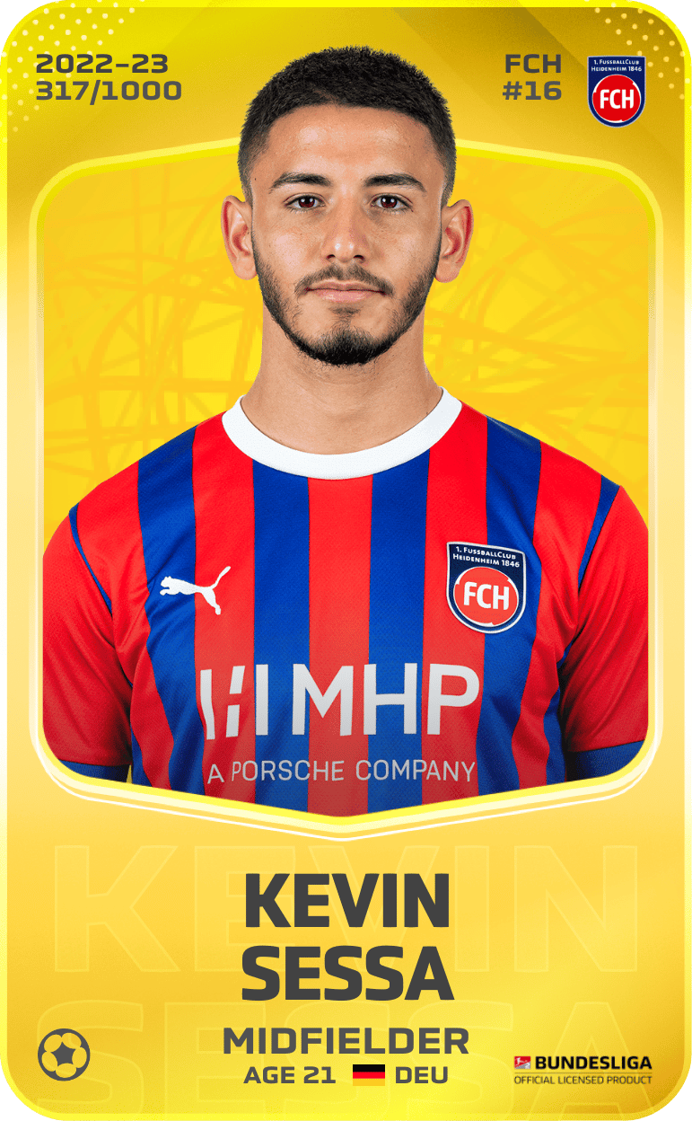 Kevin Sessa 2022-23 • Limited 317/1000