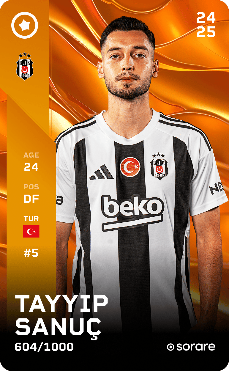 Tayyip Sanuç 2024-25 • Limited 604/1000