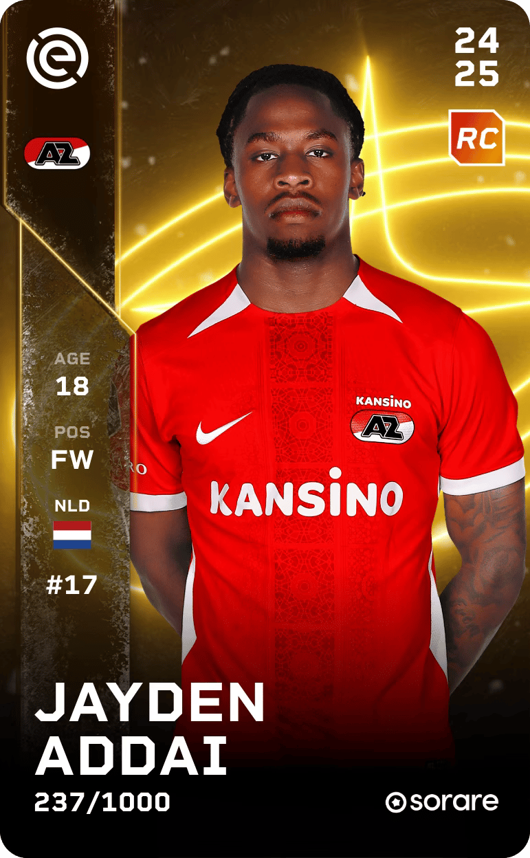 Jayden Addai 2024-25 • Limited 237/1000