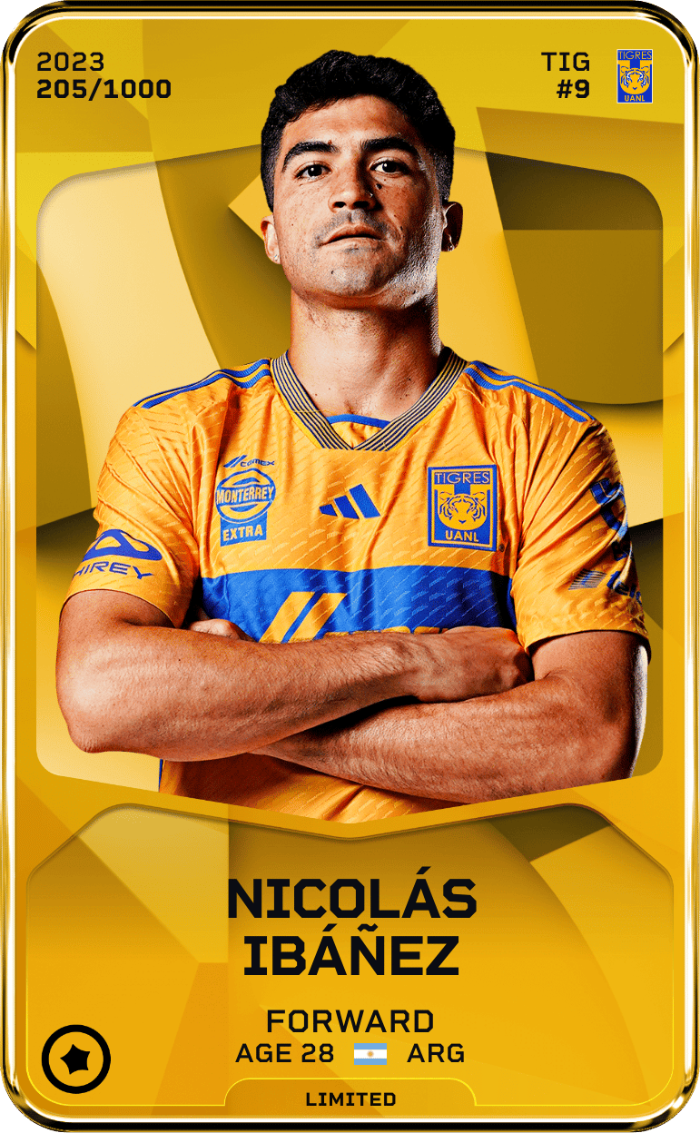 Nicolás Ibáñez 2023-24 • Limited 205/1000
