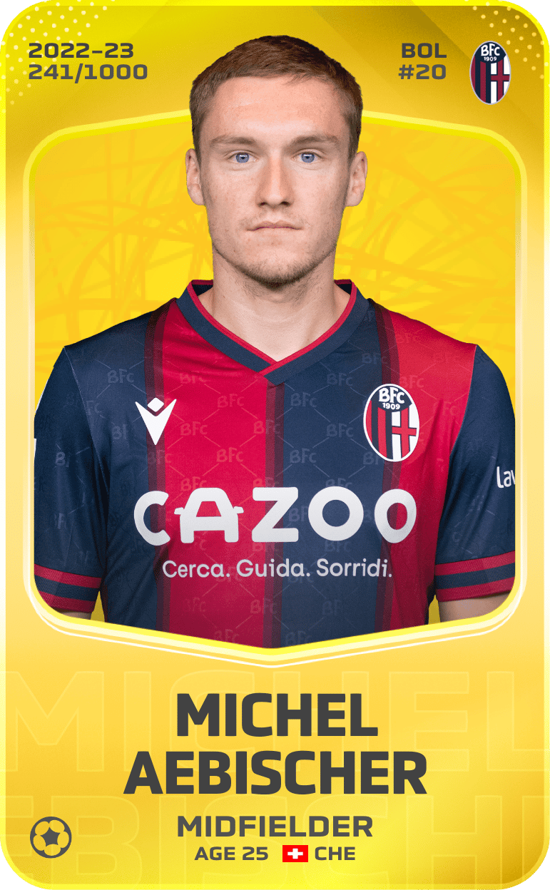 Michel Aebischer 2022-23 • Limited 241/1000