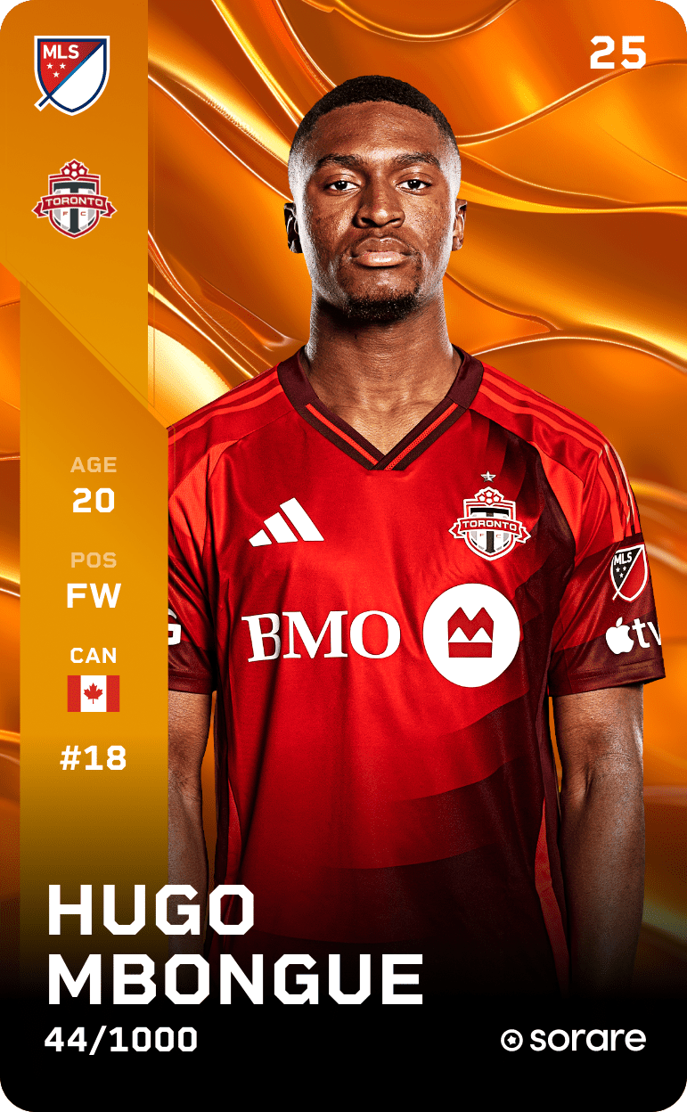 Hugo Mbongue 2025-26 • Limited 44/1000