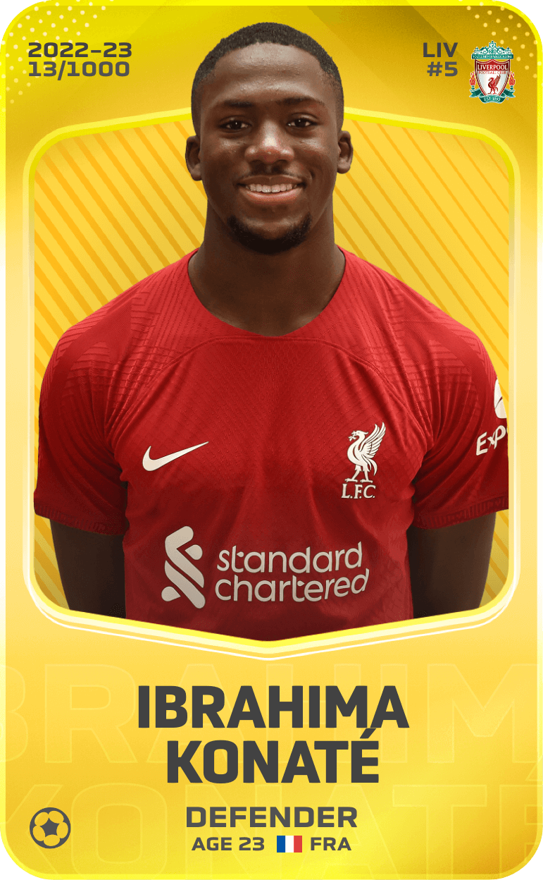 Ibrahima Konaté 2022-23 • Limited 13/1000