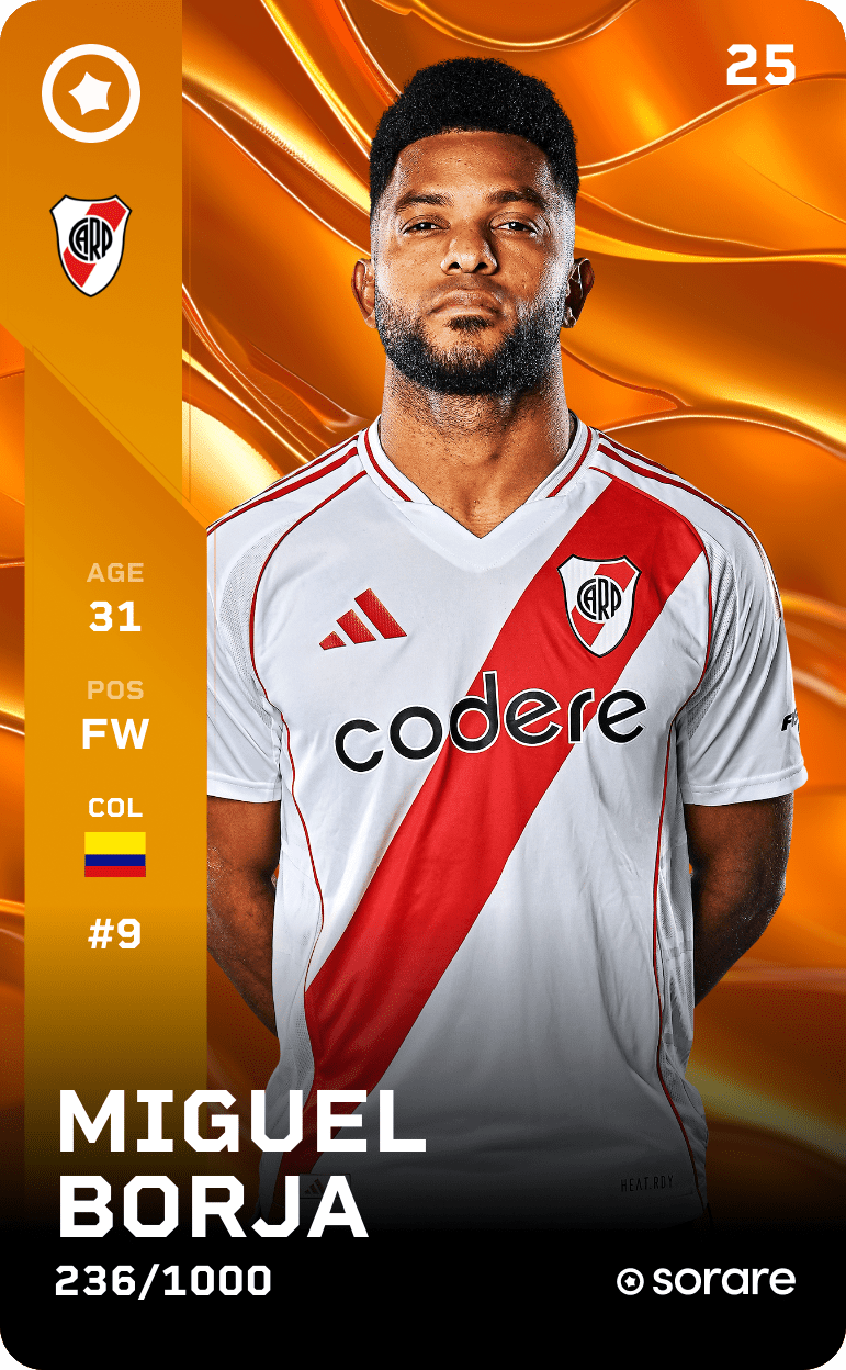Miguel Borja 2025-26 • Limited 236/1000