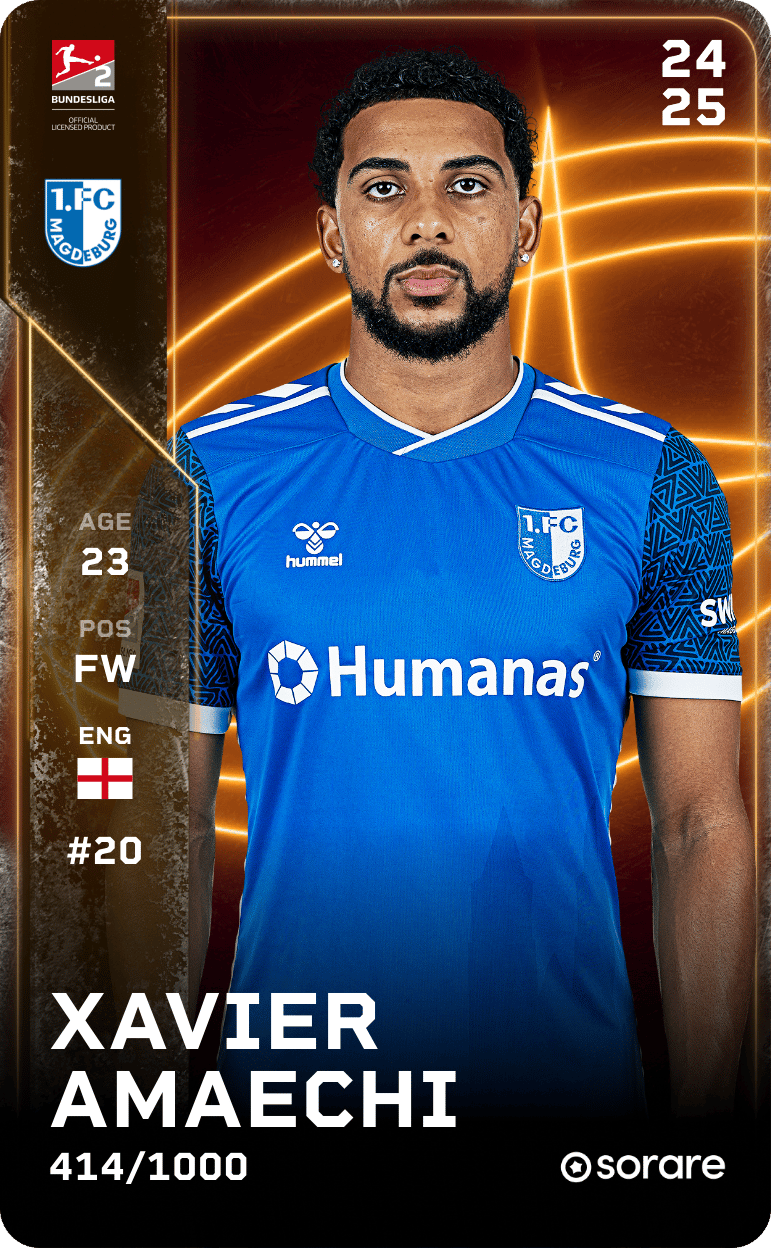 Xavier Amaechi 2024-25 • Limited 414/1000